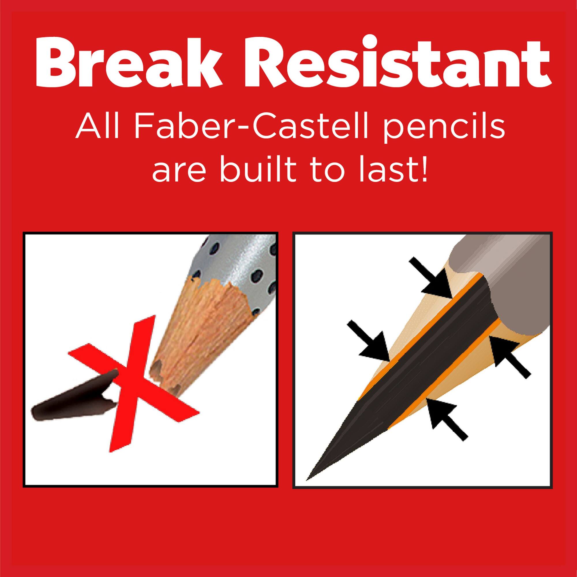 Faber-Castell® Jumbo Grip Graphite No.2 B EcoPencils, 12ct.